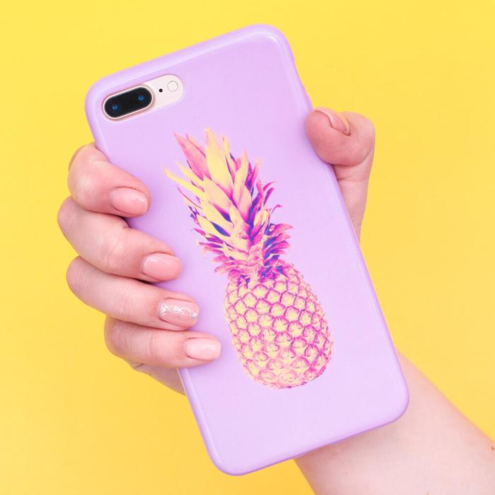 Чехол на телефон iPhone 7 Plus/8 Plus «Ананас», 16×8 см